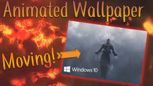 how to get animated moving wallpapers
