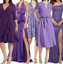 dark purple dress big