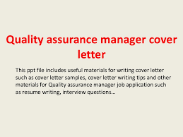 Best Quality Assurance Cover Letter Examples   LiveCareer Cover Letter Examples   Application Careers