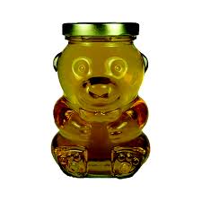 12 Oz Glass Bear Jar Gamber Container