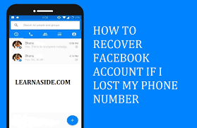 However, if you do not have your phone number with yourself, you cannot use the method. 1 855 791 4041 How To Recover Facebook Account If I Lost My Phone Number