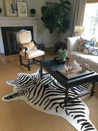 on the my hunt for a zebra rug
