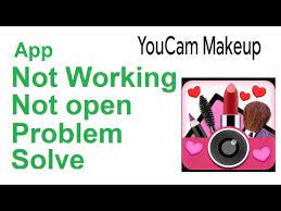 youcam makeup app not working problem