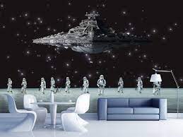 Star Wars Wallpaper Nursery Spaceship