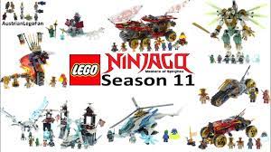 Lego Ninjago Season 11 Secrets of the forbidden Spinjitzu Compilation of  all Sets - YouTube