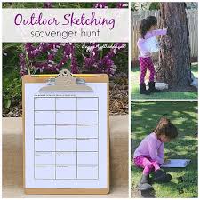 The clues are generic enough that they should work at anyone's house (e.g., fridge, mailbox, front door). Outdoor Scavenger Hunt For Kids Free Printable Buggy And Buddy