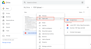 how to insert a pdf file in google docs