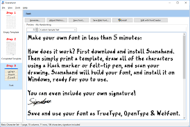 handwriting and signature font generator