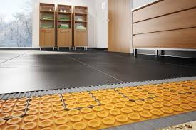floors with an in floor heating