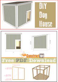 Large Dog House Plans Pdf