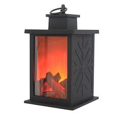 Decorative Fireplace Lantern Tabletop