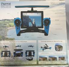 parrot bebop quadcopter drone with sky