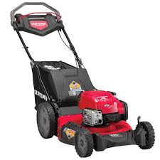 It features a powerful 163cc briggs & stratton engine which it features a powerful 163cc briggs & stratton engine which provides plenty of power to the front wheel drive transmission. Craftsman M230 163 Cc 21 In Self Propelled Gas Push Lawn Mower With Briggs Stratton 12bbp2r3793 Reno Depot