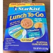starkist lunch to go chunk light tuna