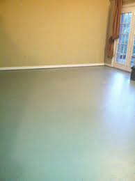 help with painted concrete floor