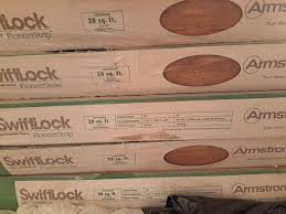 new armstrong swiftlock boxed wood