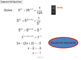7 3 solving exponential equations an
