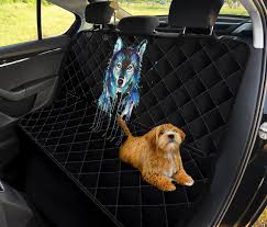 Wolf Pet Backseat Cover Car Accessories