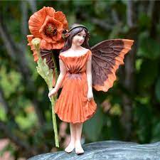 Poppy Fairy Garden Fairies Figurines