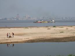 The whole process of travelling between the two congos is. View Of Kinshasa From Brazzaville Photo