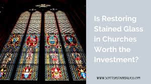 Scottish Stained Glassis Restoring