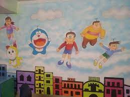 Doremon Nursery Room Wall Art