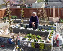 Using Cinder Blocks In Garden Design