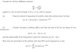 1d Heat Diffusion Equation