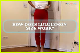 how does lululemon size work sewing team
