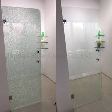 Bathtub Shower Glass With Frosted Glass