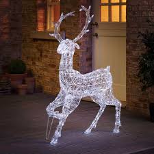 wilko large light up reindeer wilko