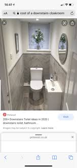 cost to refurbish a downstairs loo