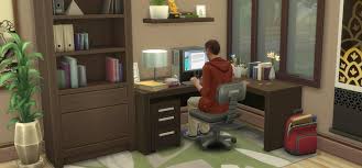 From the sims 4 base game. Sims 4 Desk Cc Corner Desks Office Desks More Fandomspot