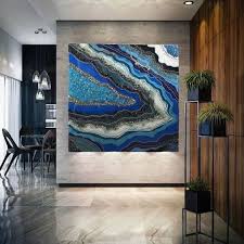 Geode Resin Wall Art For Decoration