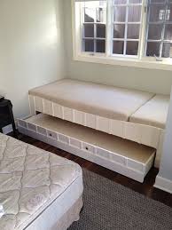 Built In Window Seat With Trundle Bed