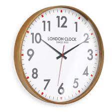 Clock London Clock Wood Wall Clock