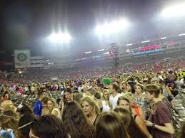 The Stadium Emptying Out After The Concert Picture Of