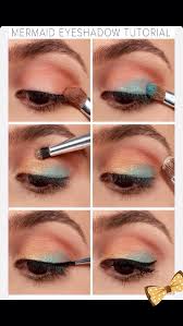 easy mermaid makeup tutorial using the