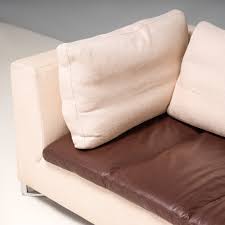 Vintage Leather Sofa By Didier Gomez