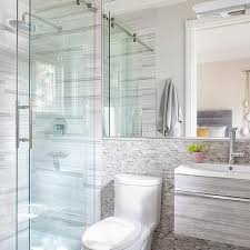 Frosted Glass Bathroom Partition Design