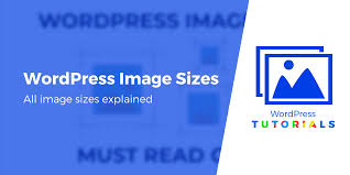 wordpress image sizes what they are