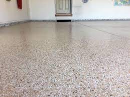 beige garage floor epoxy with flakes