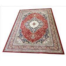 a sarook kashan silk rug of