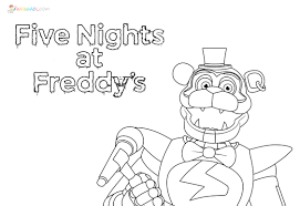 To do this, you just need to select the images you like, and then download or print it on a printer. Five Nights At Freddy S Coloring Pages 100 Pictures Free Printable