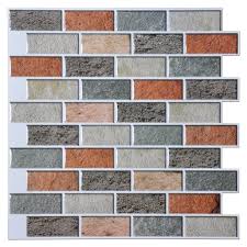 Check spelling or type a new query. Art3d Peel And Stick Kitchen Backsplash Self Adhesive Subway Tile 12 X12 Faux Stone Mosaic 10 Pack Walmart Com Walmart Com
