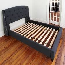 solid wood queen bed support slats