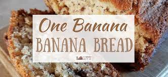 One Banana Bread Recipe gambar png