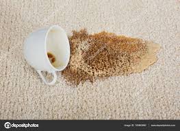 coffee spill carpet stock photos