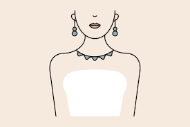 how to wear jewelry with necklines