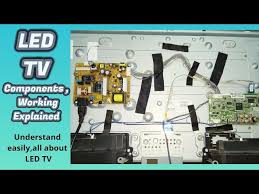 components of led tv explained